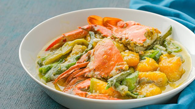 Indulge in Creamy Delights: Philippines Ginataang Alimango (Crabs in Coconut Milk) - Tambanokano Aqua Farm